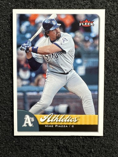 Mike Piazza #79 2007 Fleer card