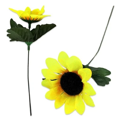 5 Stück Sonnenblume künstlich Deko - ca. 22 cm - Bild 1 von 4