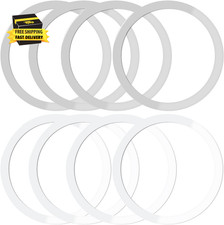 8 Pack Universal Metal Rings Sticker Compatible for Magsafe Magnetic Wireless Ch
