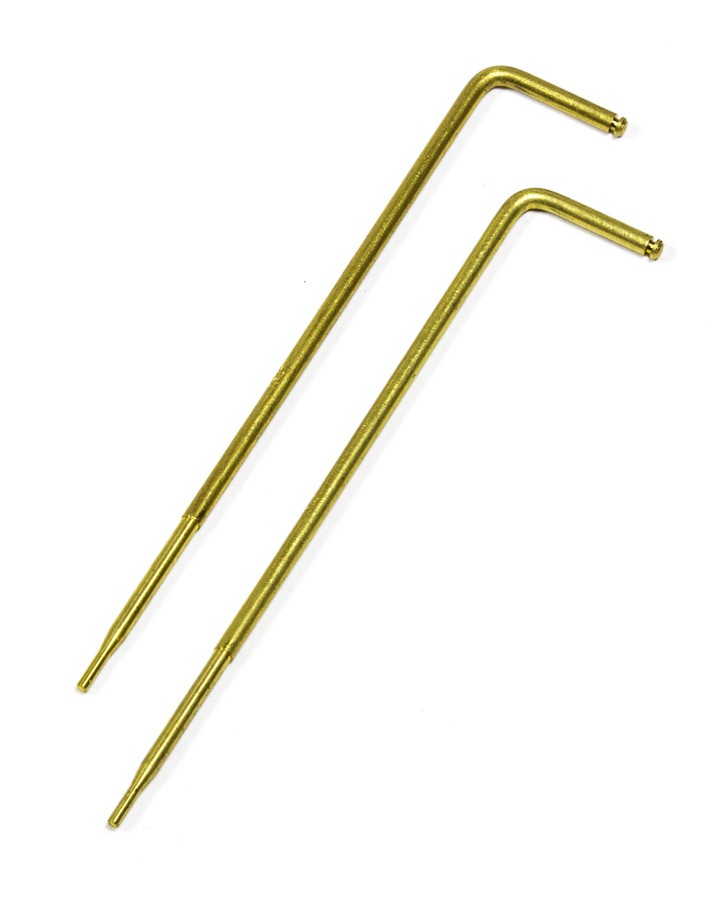 Metpreg Rods Edelbrock 1451, 2 Pack Natural Brass Metering Rods - .070 X .047 ...