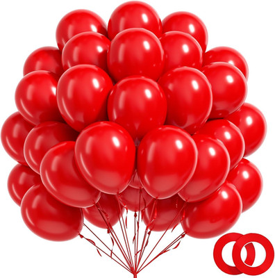 100 Pcs 12 Inch Metallic Chrome Latex Balloons Party Birthday Wedding Arch