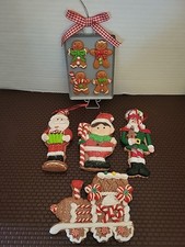 Gingerbread Christmas Ornament Lot