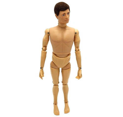 GI Joe 1970 Adventure Team Man of Action Flocked Hair - No Clothing, NO CRACKS
