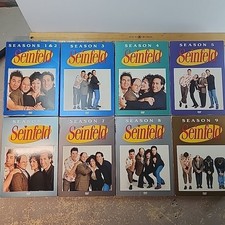LOT OF 8 BOX SETS: Seinfeld - THE SERIES - Season 1-9 - DVD