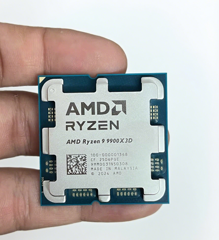 AMD Ryzen R9 9900X3D CPU 12-Core, 24 Threads GHz Socket AM5
