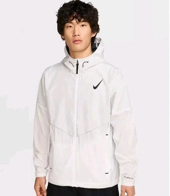 Nike Running Jacket Aerogami AeroSwift Storm-FIT SZ S SM White FZ9039-121 Mens