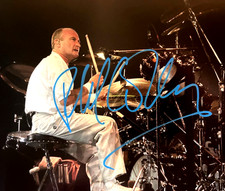 PHIL COLLINS Signed GENESIS 8x10" Authentic REAL Original Autograph w/COA