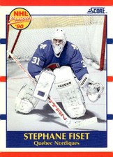 1990-91 Score American #415 Stephane Fiset