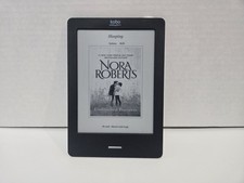 KOBO N905 Touch Edition eReader Tablet black With 6" Display Wi-Fi Used Tested