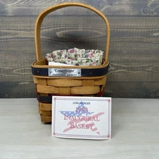 1993 Longaberger Inaugural Basket with Liner