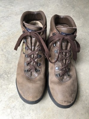VTG Vasque 7930 Sundowner Gore Tex Italy Hiking Boots Cowhide Men’s Size 8 W Vasque sundowner boots waterproof - Gem main image 3