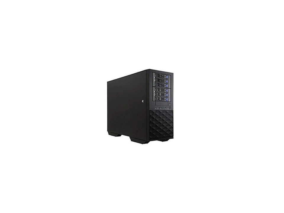IN WIN IW-PL052X.B3 Black Mid-Tower Server Case 4 External 5.25" Drive Bays - Image 3 of 4