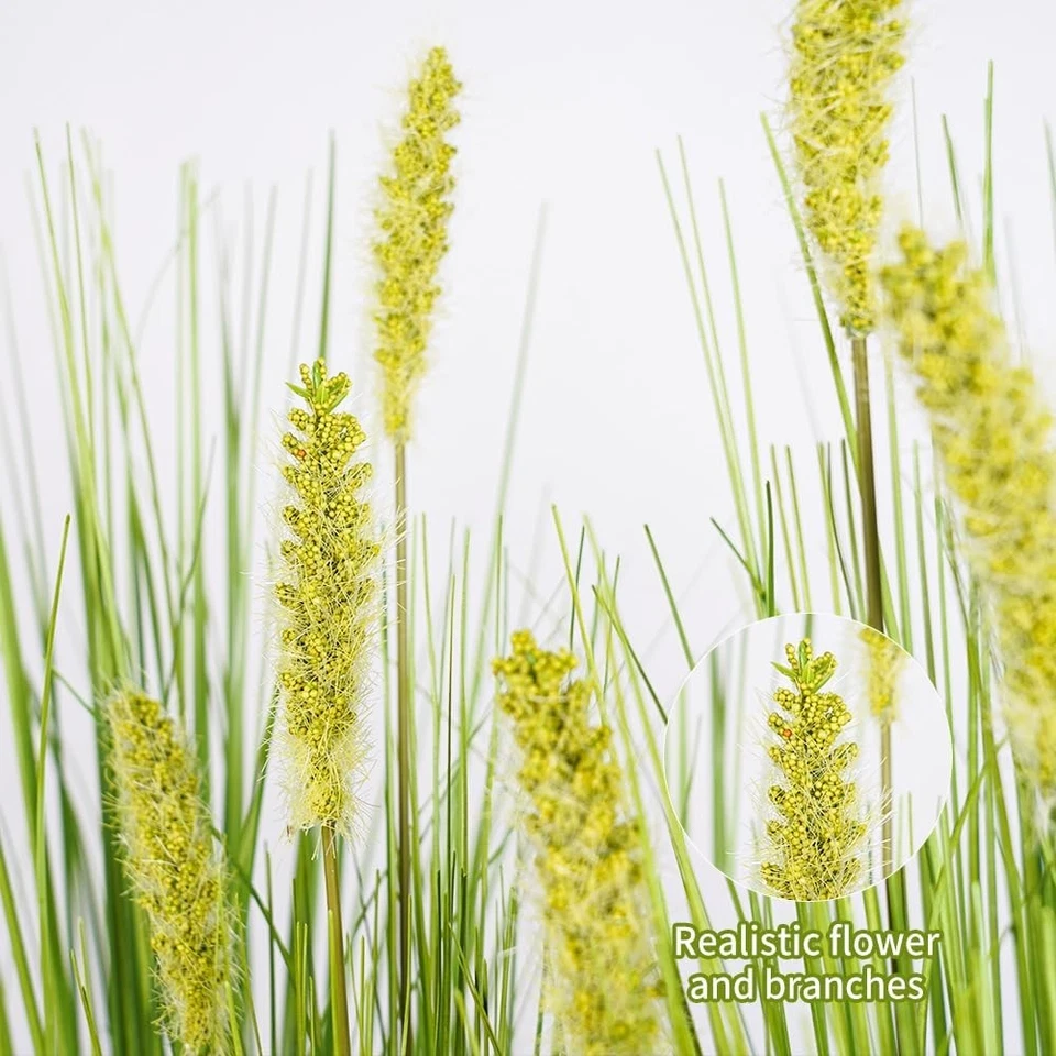 Artificial Plants 6PCS 27“ Fake Tall Onion Grass Faux Plant,Artificial Grass - Image 4 of 4