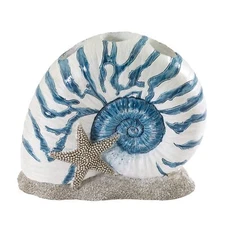 - Toothbrush Holder, Oceanscape Inspired Bathroom Decor (Blue Lagoon Collection)