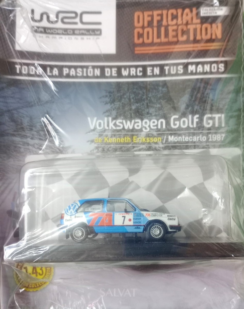 WRC Rally Official Collection Volkswagen Golf GTI Montecarlo
