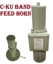 C-KU band COMBO LNBF DUAL Wideband-UNIVERSAL 3.4-4.2GHz Satellite LNB FEEDHORN