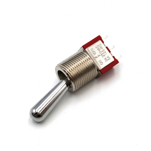 T8014B-Z1 One Side Momentary 3Pin ON-OFF-MOM Big Long Lever Mini Toggle Switch - Picture 3 of 6