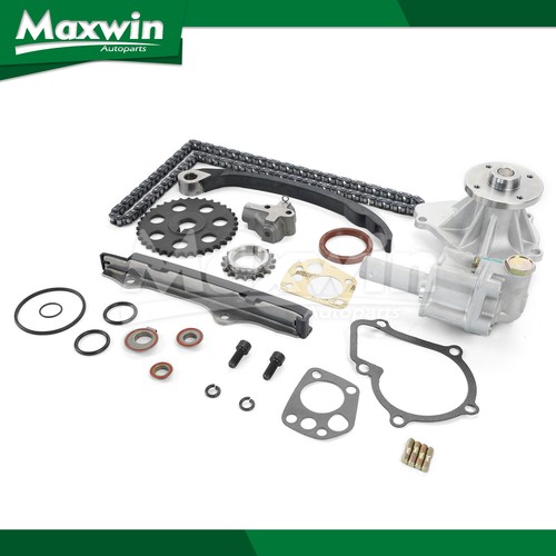 Timing Chain Kit Oil Water Pump Fit Nissan 240SX D21 Pickup 2.4L KA24E - Bild 1 von 15