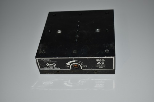 JM Newport Research Corporation NRC Model # 200 Magnetic Instrument Base (TZ59)