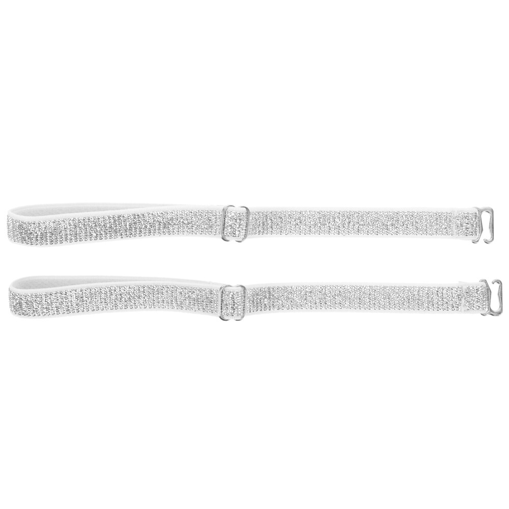 APL 2 Pezzi Tacchi Alti con Lacci Elastico Cinghia per Scarpe Cinghie Antiallentamento