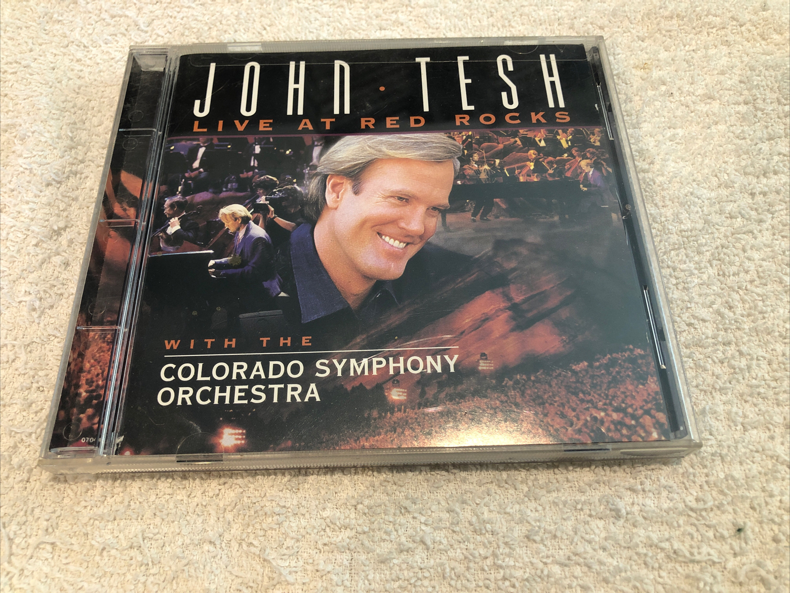 John Tesh Live At Red Rocks CD 1995 Release 16 Tracks Preowned