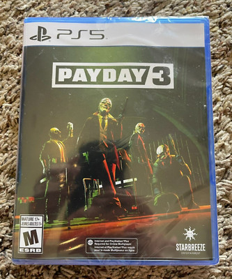 Payday 3 PlayStation 5 PS5 Brand New