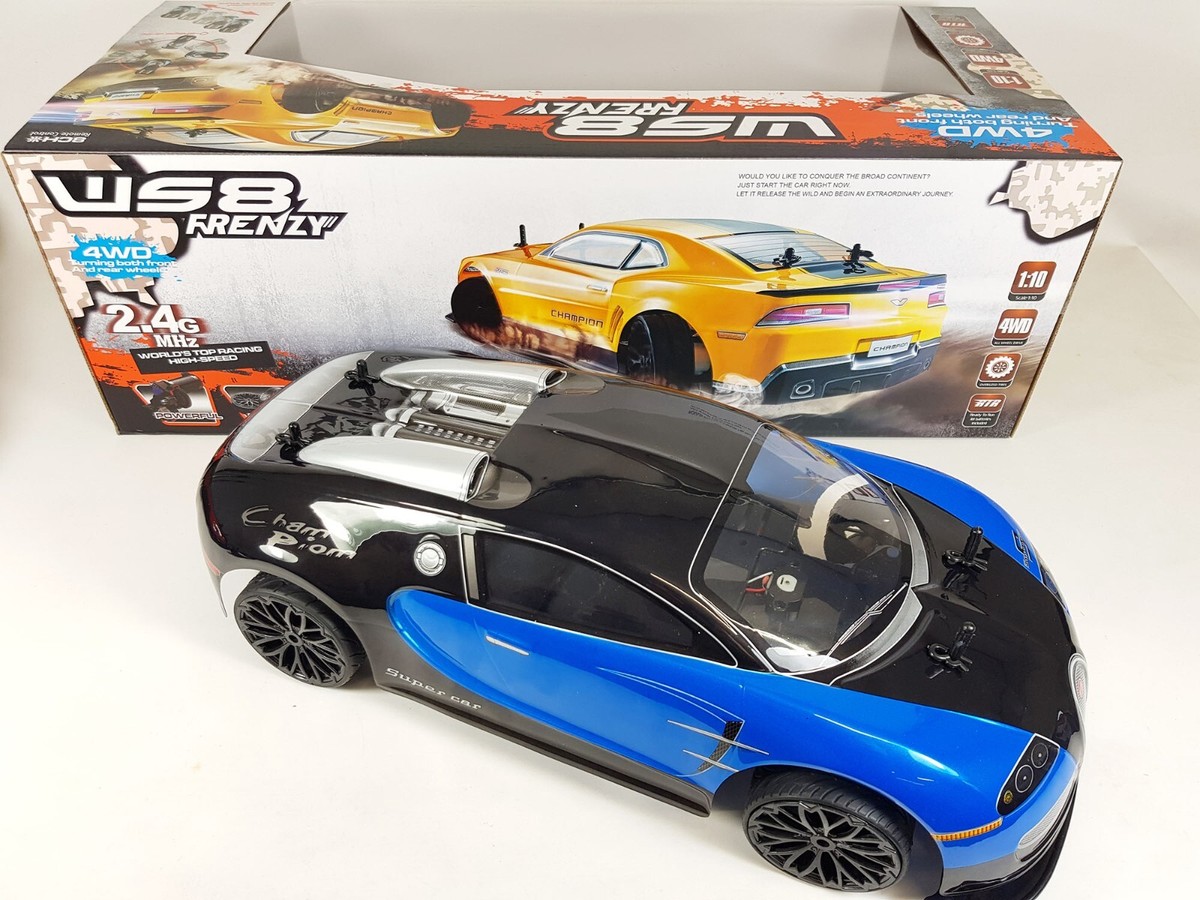 RC 4WD Drift Car Fast & Furious Nissan Skyline GTR 1:10 RC Model 2.4G Radio  Toy