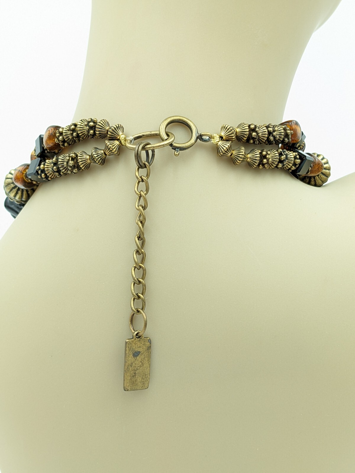 ANTHONY ALEXANDER Double Stranded Statement Neckl… - image 3