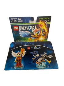 Lego 71232 Dimension Legends Of CHIMA Eris & Interceptor FUN PACK 59 PCS