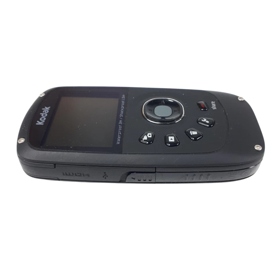 Kodak Play Sport Zx5 Waterproof Full HD Digital Camera 1Gb SD Card Open Box E545 - Image 4 of 4