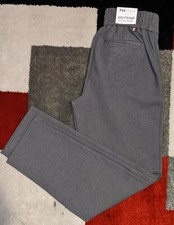 NEW TOMMY HILFIGER women's elastic waist trousers SIZE XS COLOR GRAY