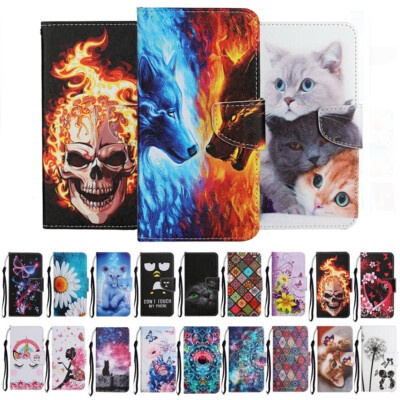 For Samsung Galaxy A53 A52 Phone Slim Case Painted Leather Flip Wallet Cover