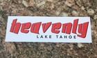 Heavenly Ski Sticker - Skiing Snowboarding Lake Tahoe Mountain Sports