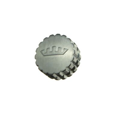 Genuine FORTIS crown brushed for Square 653.10.41