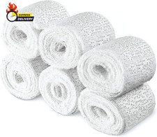 Plaster Cloth Rolls S, Pack of 6 - Gauze Bandages for Body Casts, Plaster of P