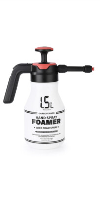 1.5L Hand Pump Foam Sprayer For Auto Glass PPF Vinyl Wrap Car Detail Application