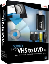 Roxio Easy VHS to DVD for Mac - New Retail Box