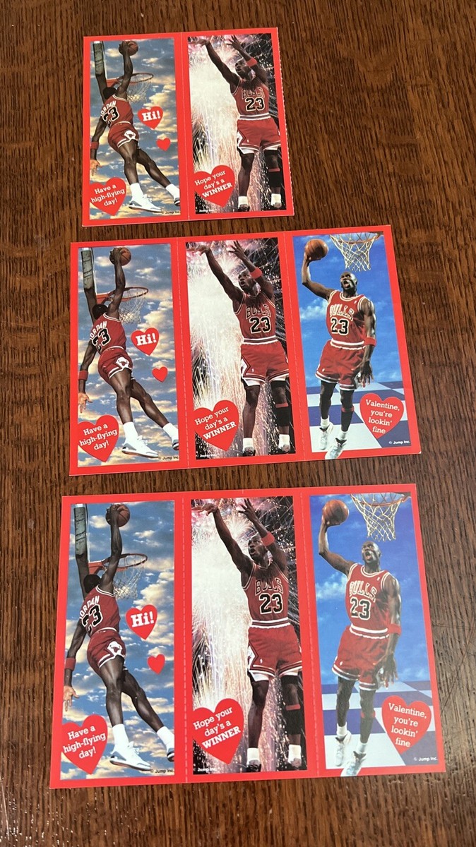 【希少】 マイケルジョーダン　バレンタインカード MICHAEL JORDAN VALENTINES - VINTAGE 1991 - FULLY SEALED BOX