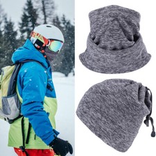 Winter Neck Warmer Gaiter Fleece Bandana Tube Scarf Ski Thermal Half Face Mask