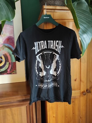 Ultra Trash T-Shirt American Grindhouse L Schwarz Vintage