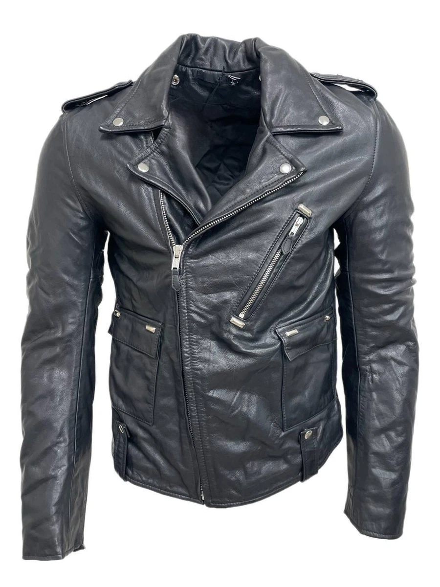 Blk dnm leather jacket 1 discount
