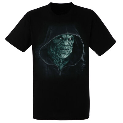 Changes Suicide Squad Killer Croc Hoodie Herren T-Shirt Gesicht Schwarz Gr. L-XL