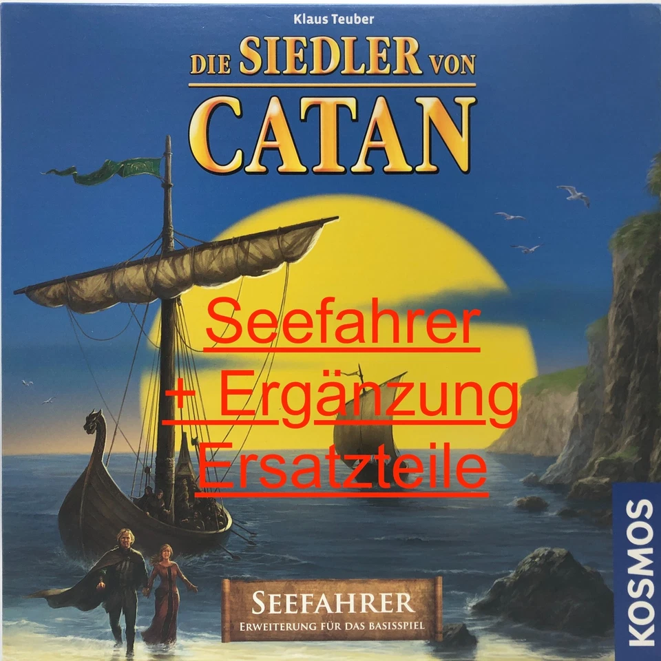 Die Siedler von Catan | Seefahrer + Ergänzung | ERSATZTEILE | Ab 2003 | Kosmos®