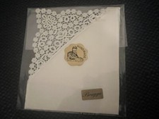 Vintage Brussels Lace Belgium Linen Handkerchief Never Used