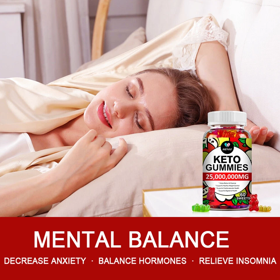 3 Packs Advanced Weight Loss Keto Gummies Ketone Fat Burner Dietary Supplement - Image 3 of 4