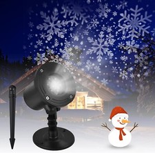 Christmas Projector Lights Outdoor, Waterproof Led Snowflake Projector Lights