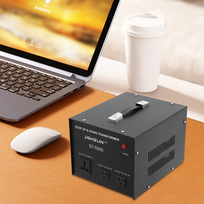 New 5000W 220-240V to/from 110-120V Step up/down Voltage Converter Transformer