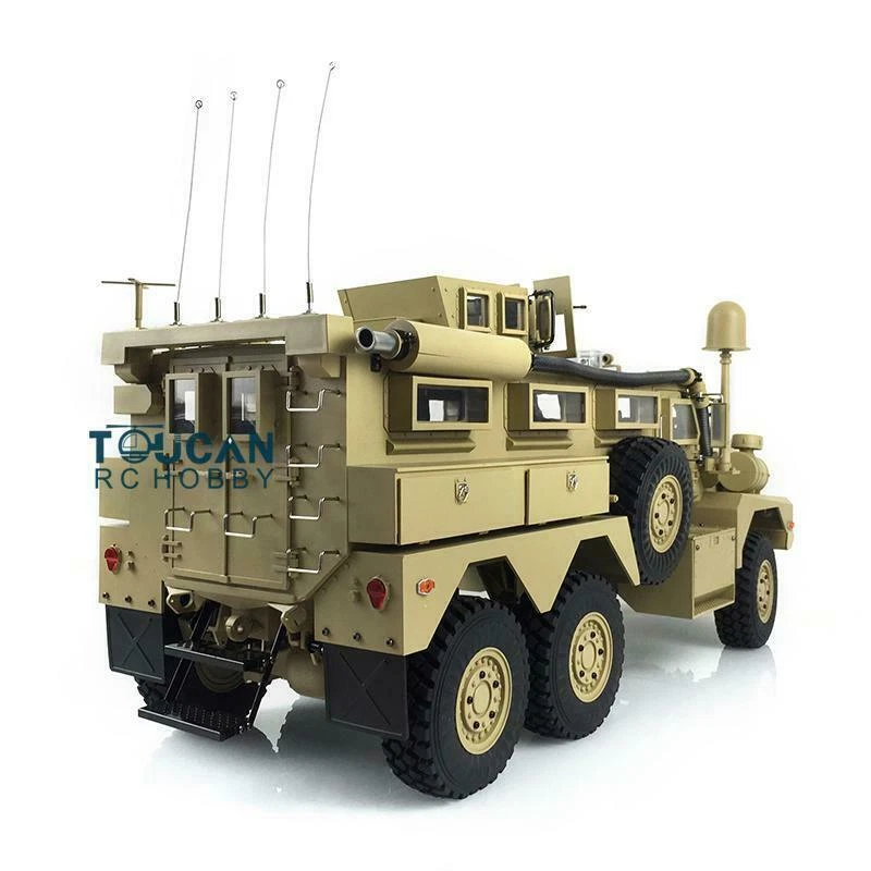 1/12 6*6 RC  6x6 MRAP Vehicle 16CH Radio Explosion Proof Car ESC Motor - Image 4 of 4
