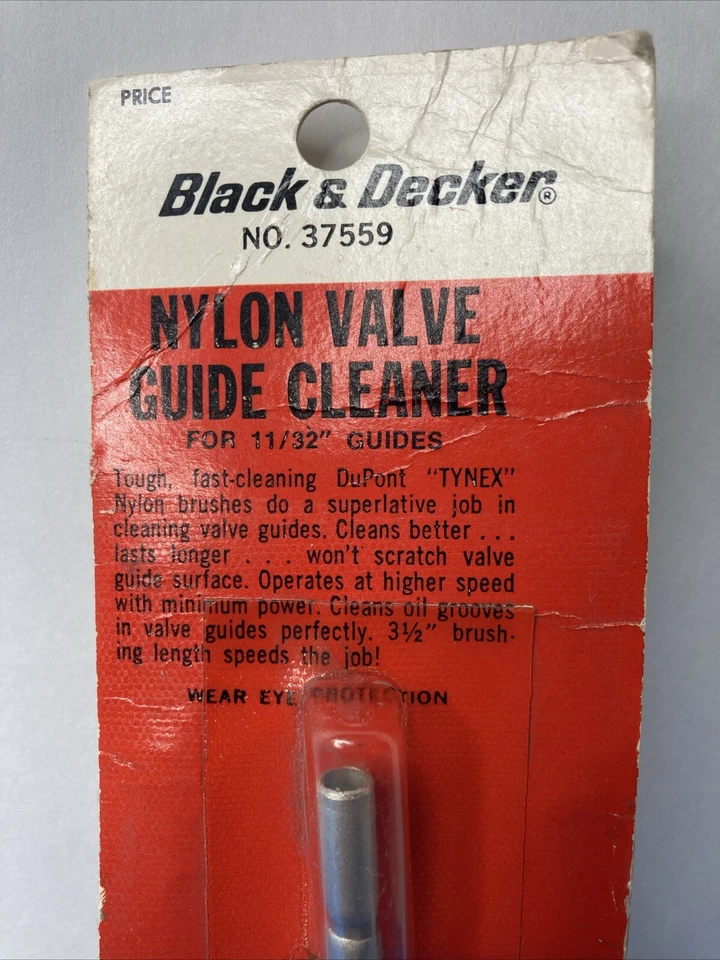 Vtg Black & Decker Nylon Valve Guide Cleaner for 11/32" Guides #37559 NOS - Image 2 of 4