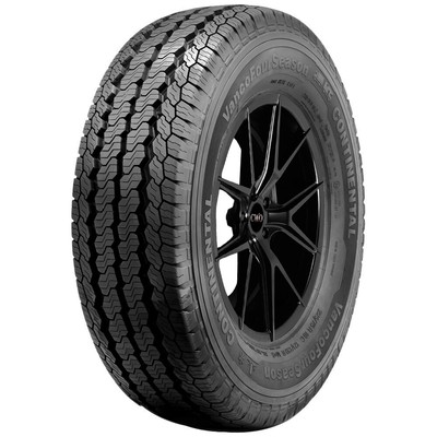 LT245/75R16 Continental Vanco Four Season 120/116N LRE Black Wall Tire